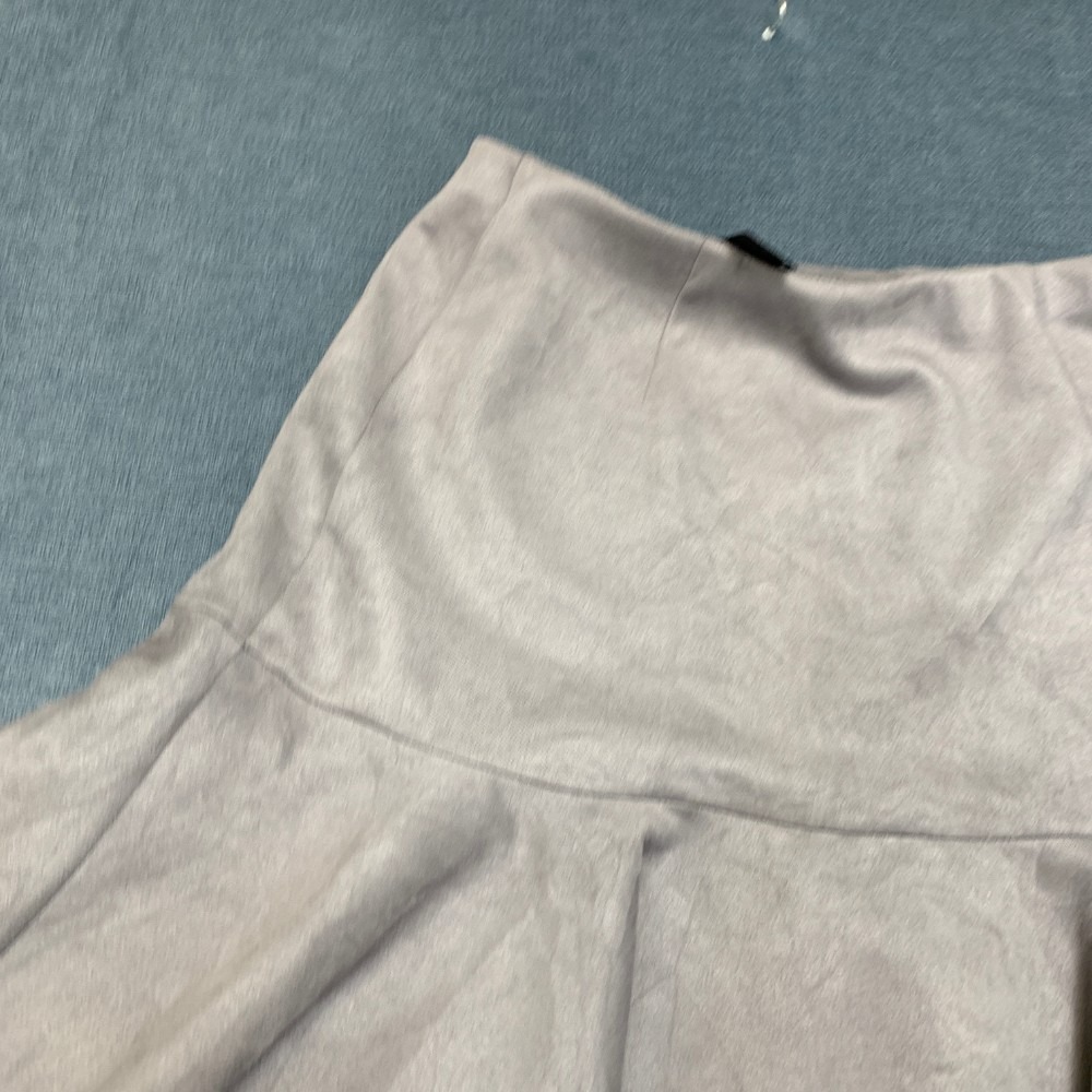 Aqua Grey Ruffled Skirt - Picture 10 of 13